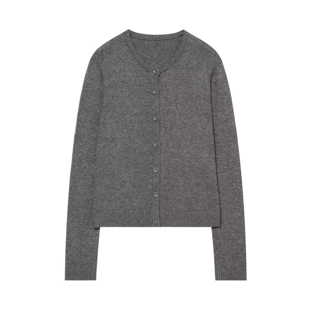 Women's Casual Soft Plain Stitch Knit Coat