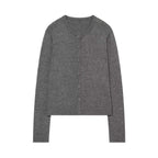 Women's Casual Soft Plain Stitch Knit Coat