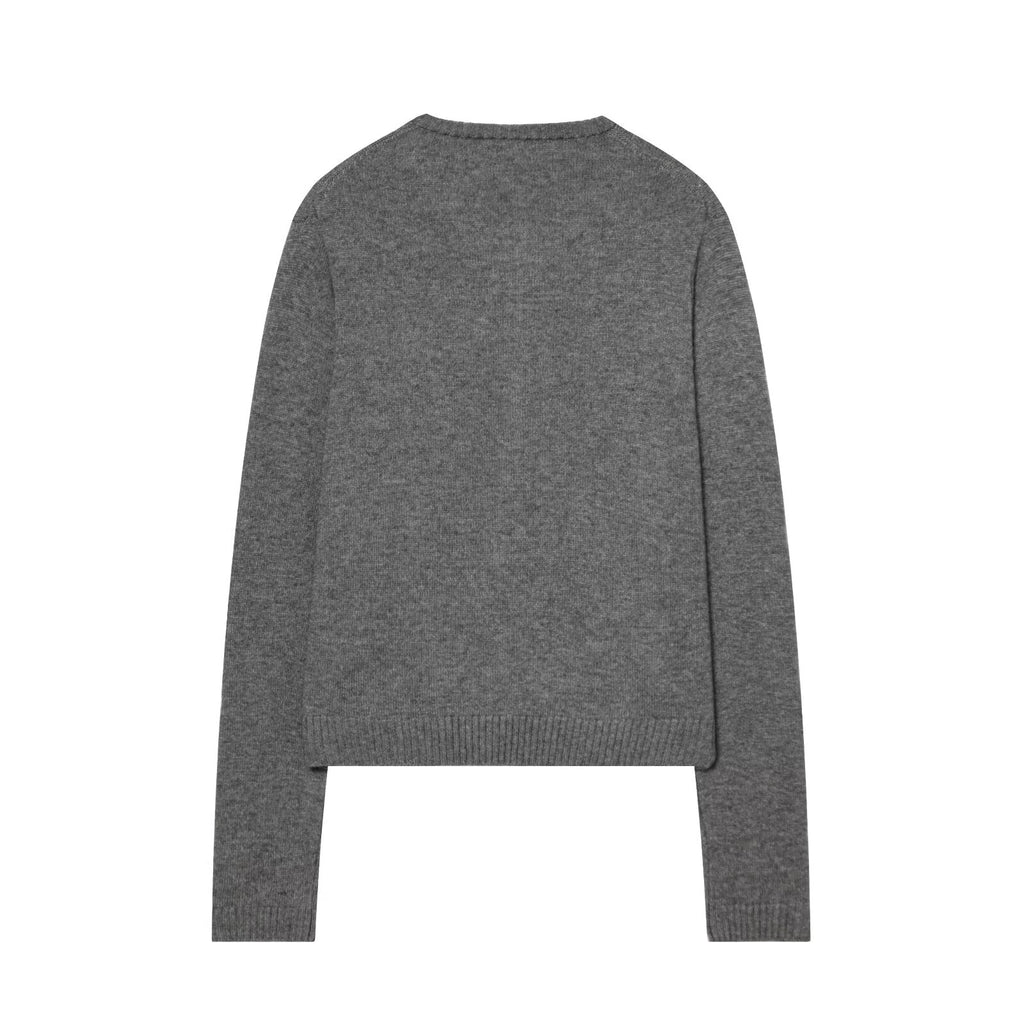 Women's Casual Soft Plain Stitch Knit Coat