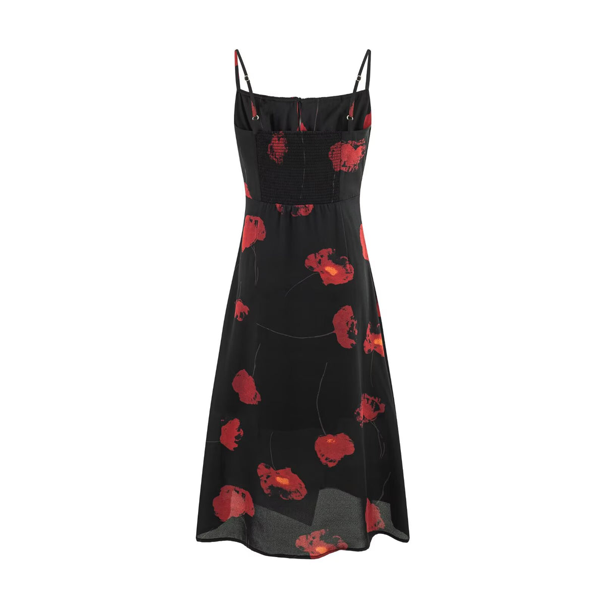 Women's Summer Sweet Seaside Vacation Waist Printing Dress