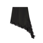 Western Asymmetric Lace Skirt
