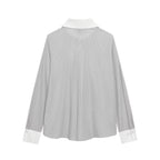 Women's Striped Bow Shirt