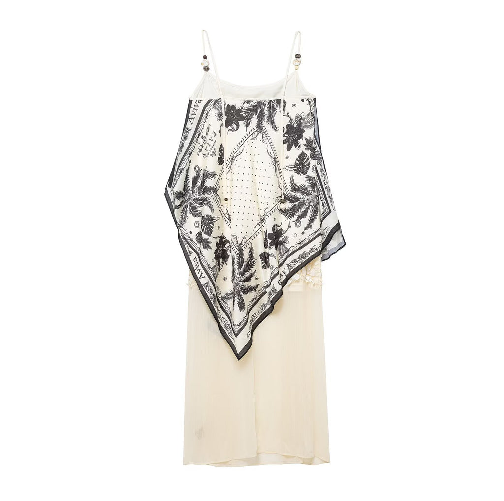 Women's Western Classic Sequin Printed Dress
