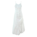 Women's Embroidered Floral Strap Dress
