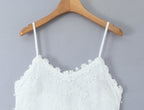 Women's Embroidered Floral Strap Dress