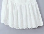 Women's Embroidered Floral Strap Dress