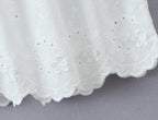 Women's Embroidered Floral Strap Dress