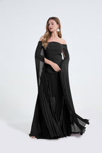 Women's Off-Shoulder Top & High-Waist Skirt Two-Piece Set