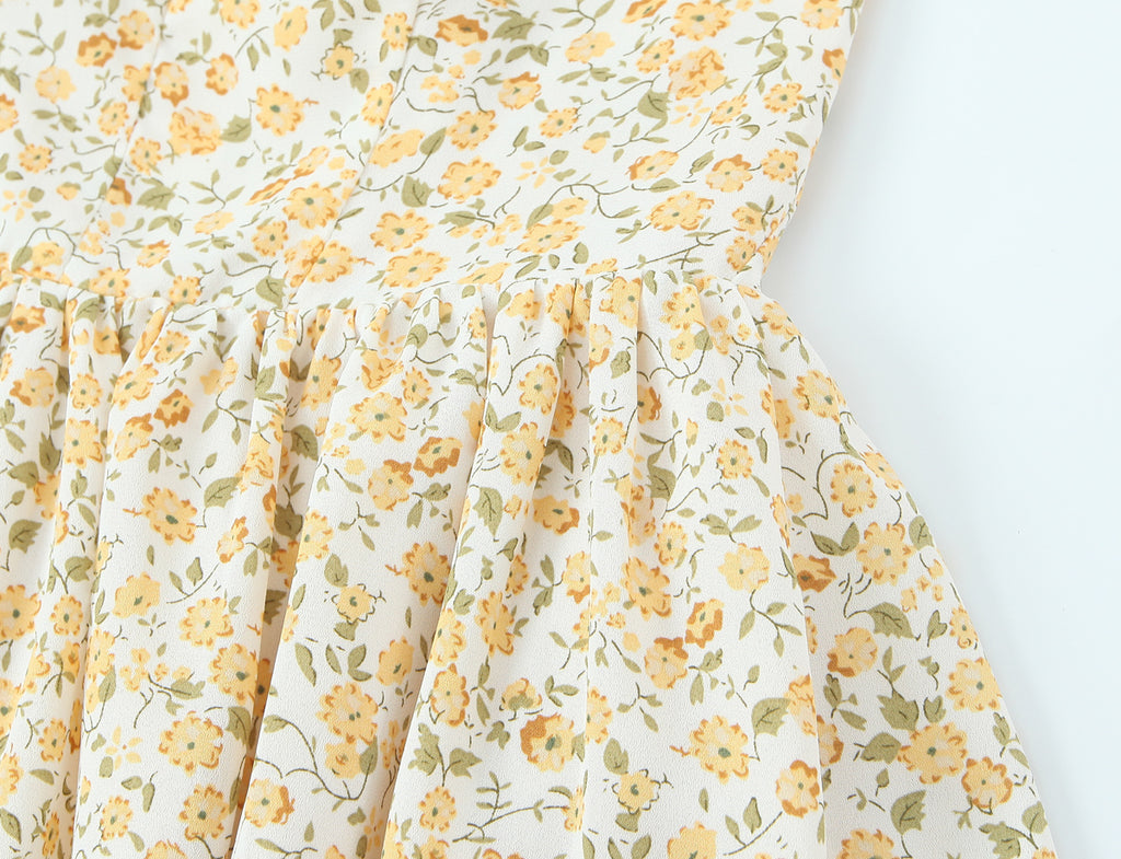 Women's Halter Floral Dress