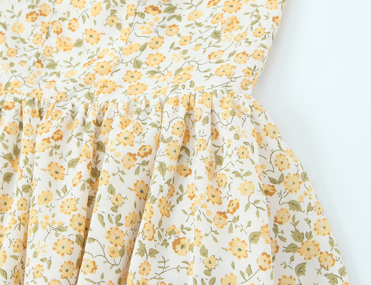 Women's Halter Floral Dress