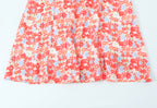 Women's Cutout Floral V-Neck Mini Dress