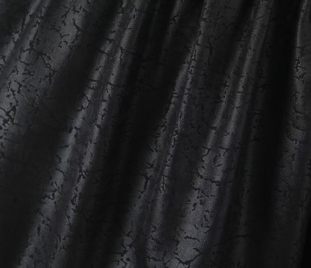 Women's Black Sleeveless Summer Design Waist Cocktail Dress