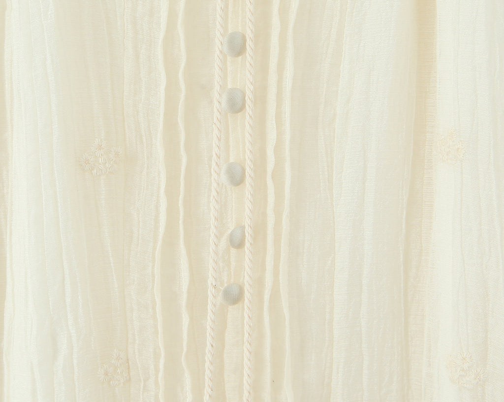 Women's Embroidered Flare-Sleeve Mini Dress