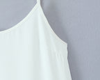 Lace-Detail Sleeveless A-Line Mini Dress
