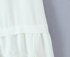 Lace-Detail Sleeveless A-Line Mini Dress