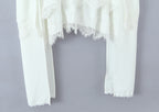 Lace-Detail Sleeveless A-Line Mini Dress