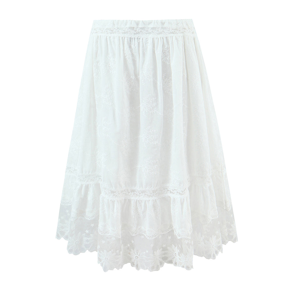 Women's Lace Two-Piece Skirt Set