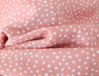 Lace Polka-Dot Short-Sleeve Dress
