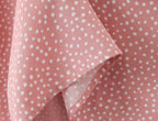 Lace Polka-Dot Short-Sleeve Dress