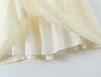 Elegant Pastoral Slim Dress