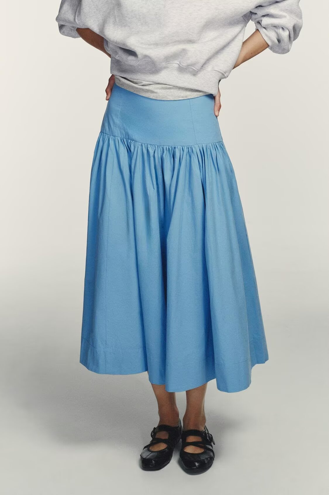 Ruched Midi Dress