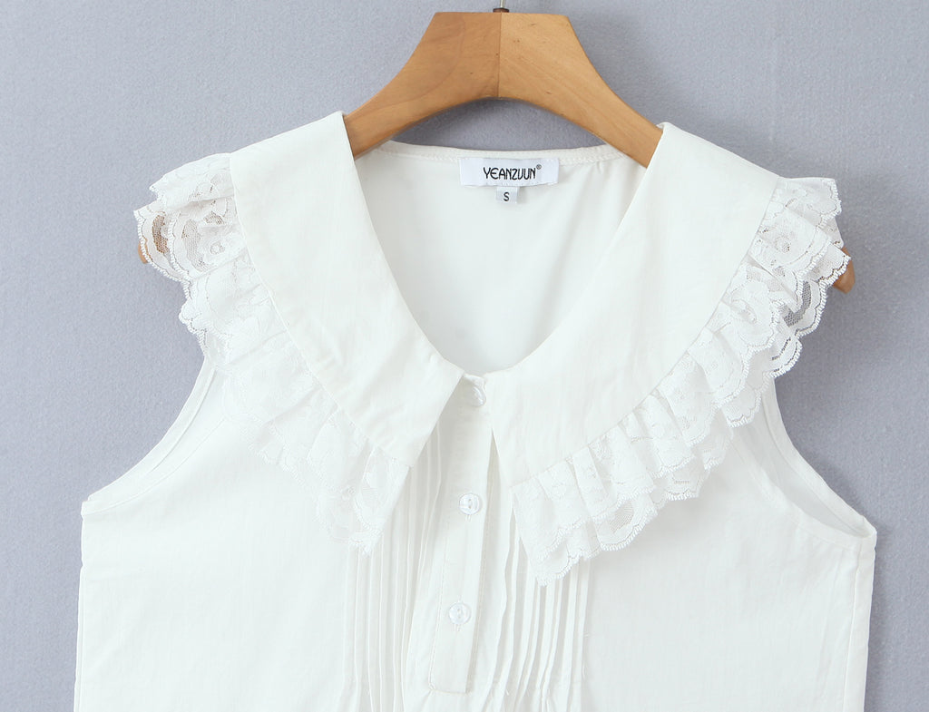 Ruffled V-Neck Sleeveless A-Line Mini Dress