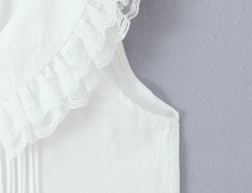 Ruffled V-Neck Sleeveless A-Line Mini Dress