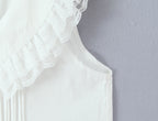 Ruffled V-Neck Sleeveless A-Line Mini Dress
