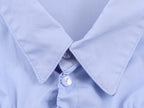 Women's Fashionable Simple Elastic Pleated Poplin Shirt