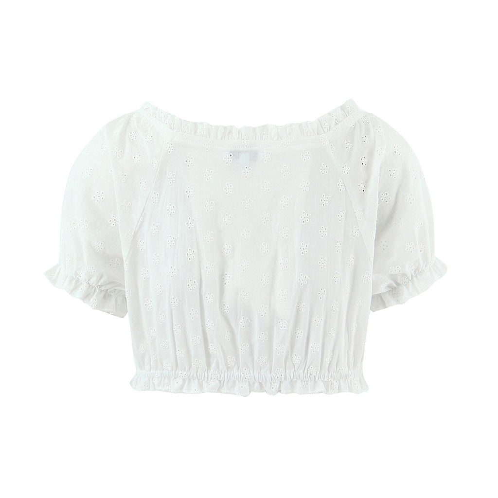 Women's Lace Top And Skirt Two-Piece Set