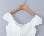 Women's Lace Top and Skirt Two-Piece Set