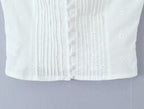 Women's Lace Top and Skirt Two-Piece Set
