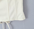 's Boning Corset Slim Strap Body Shaping Top Halter Tube Top Vest