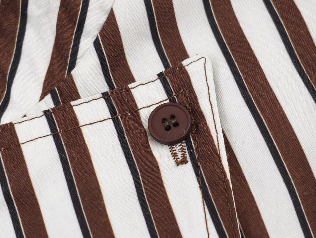 Women's Clothing Autumn Stylish Graceful Simple All Match Office Striped Shirt