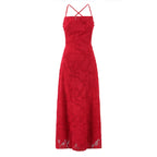 Women's Backless Maxi Dress