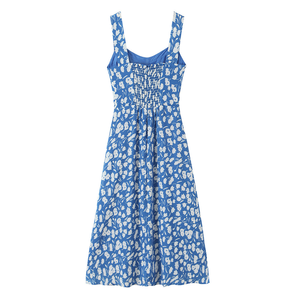 Women's Floral Printed A-Line Mini Dress
