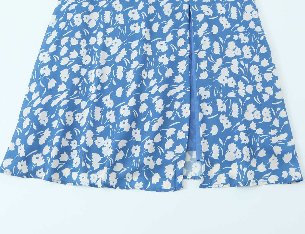 Women's Floral Printed A-Line Mini Dress