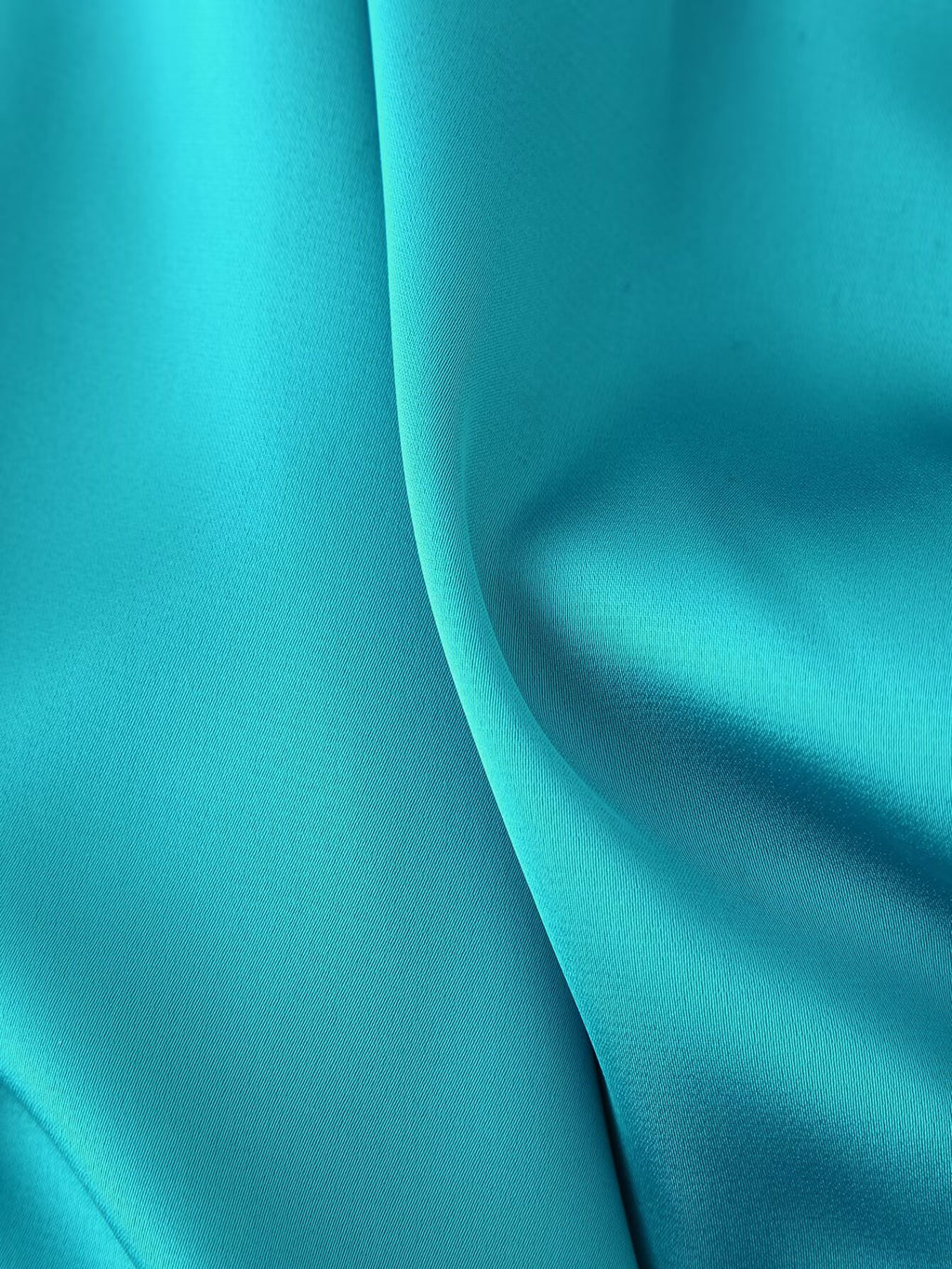 Satin One-Shoulder Ruffle Maxi Dress
