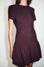 Women's Simple Thin Balloon Short Dress