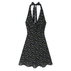 Women's Lace Backless Dress