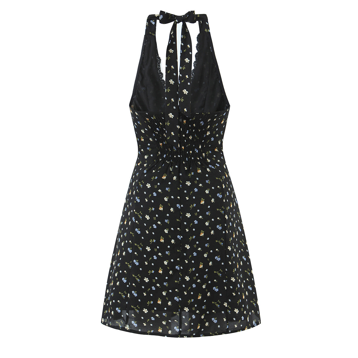 Women's Lace Backless Dress