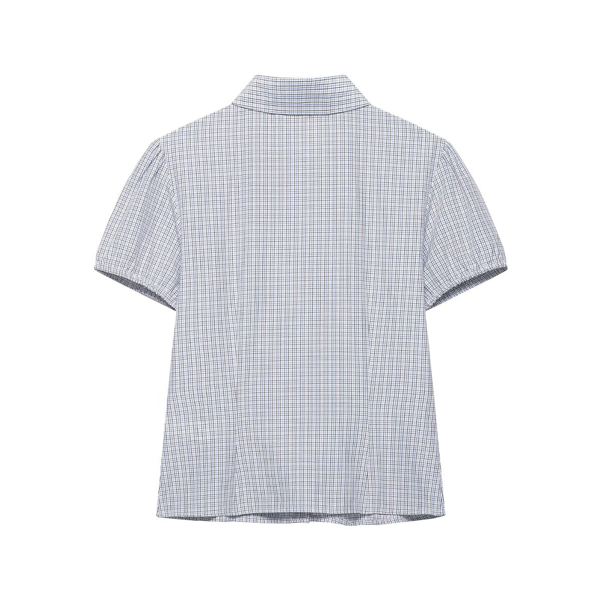 Women's Plaid Stretch Poplin Shirt