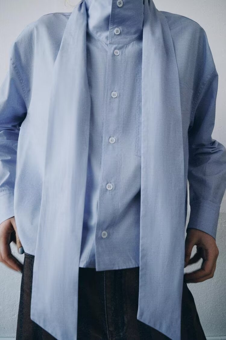Women's Wild Bowknot Decoration Shirt