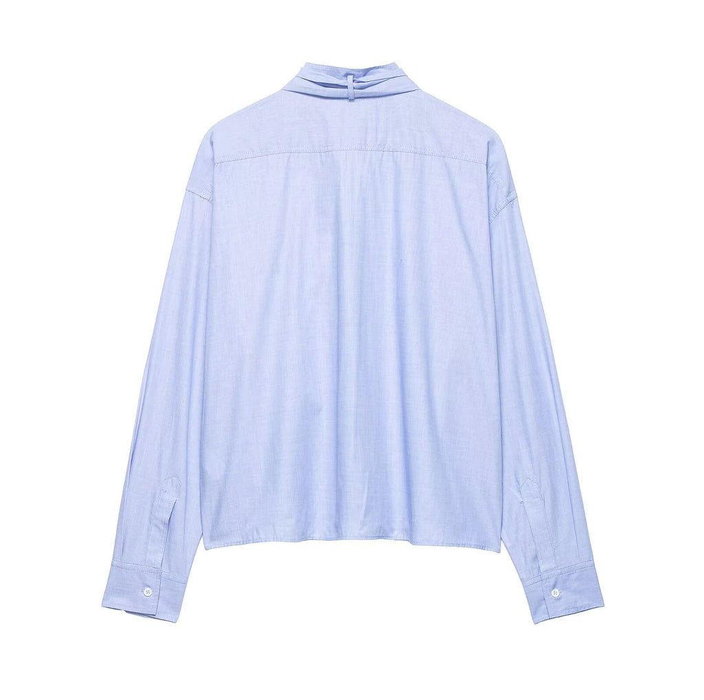 Women's Wild Bowknot Decoration Shirt