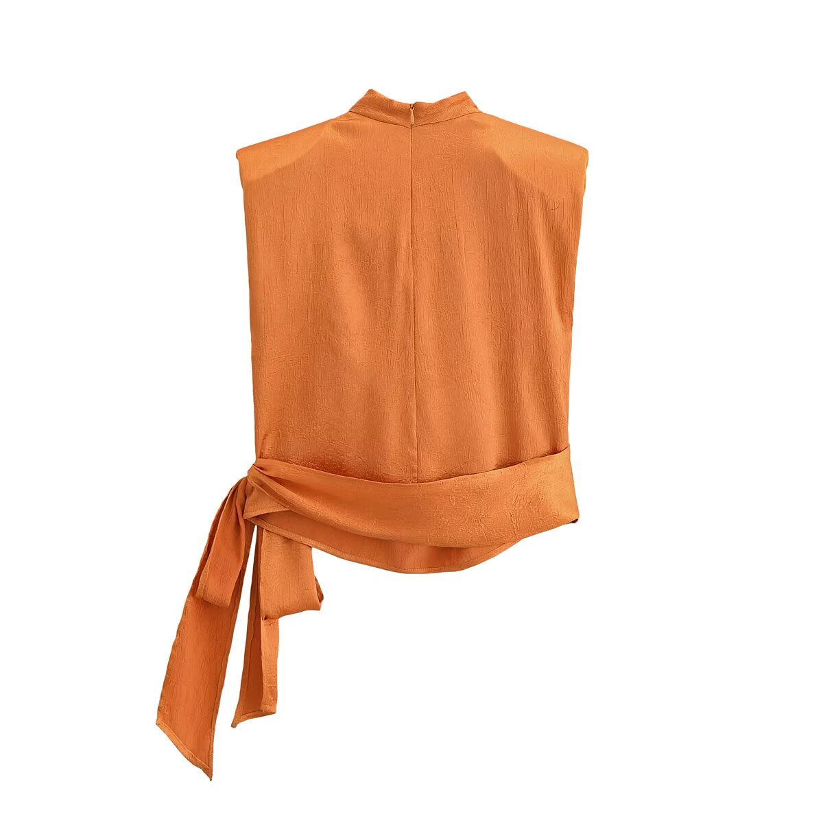 Women's Satin Bow Detail Top