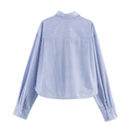 Women's Clothing Top Product Casual Poplin Shirt