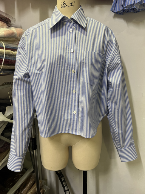 Women's Clothing Top Product Casual Poplin Shirt