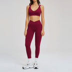 Yoga Tight Back Yoga Clothes Casual Running Sports Set