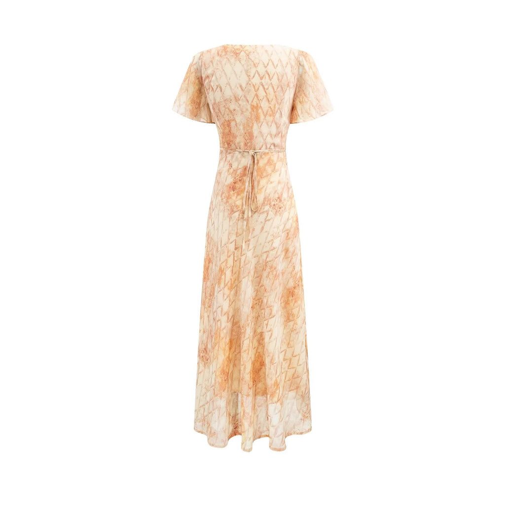 Women's Lace Short Sleeve Dress