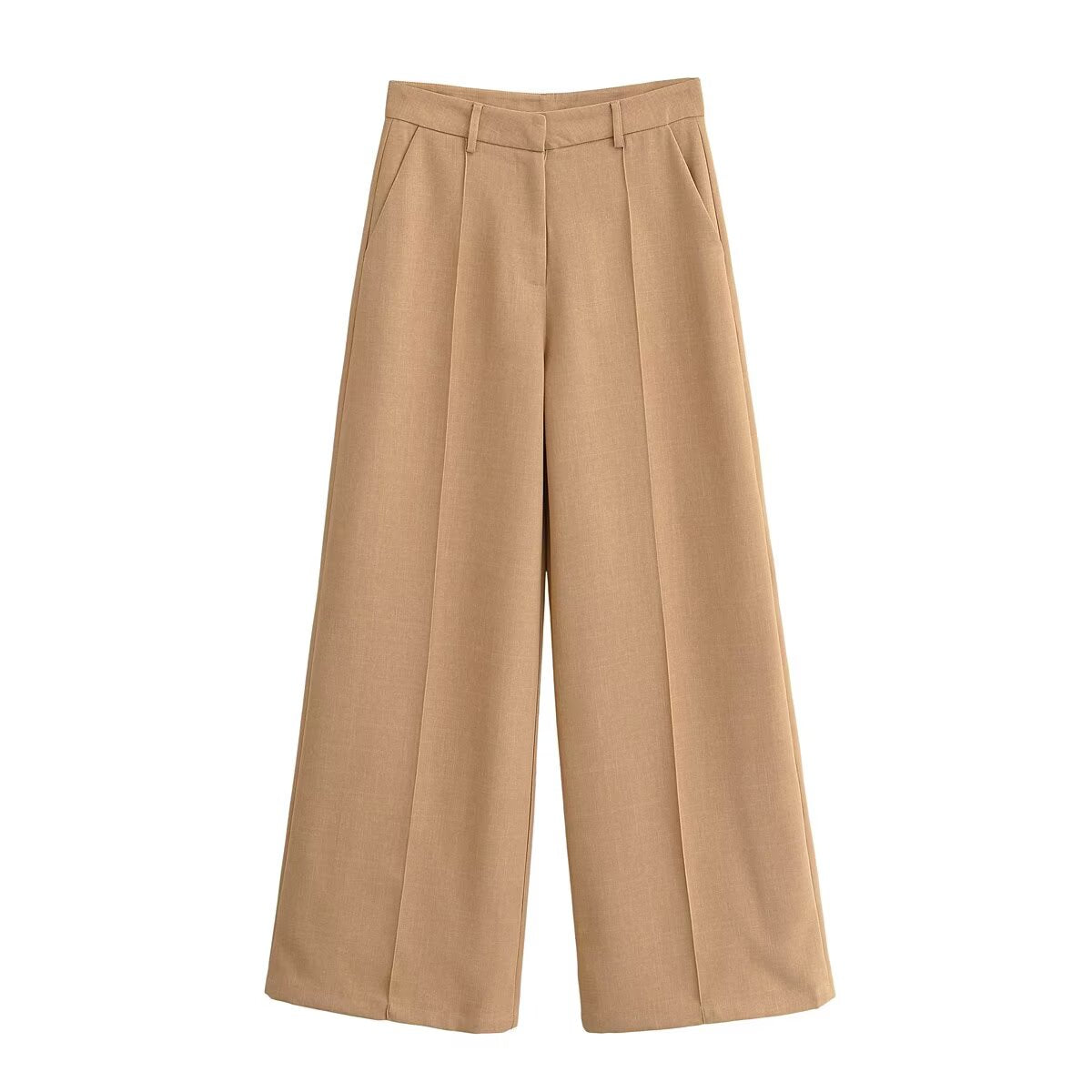 Women Clothing Slim Blazer Edge Lines Trousers